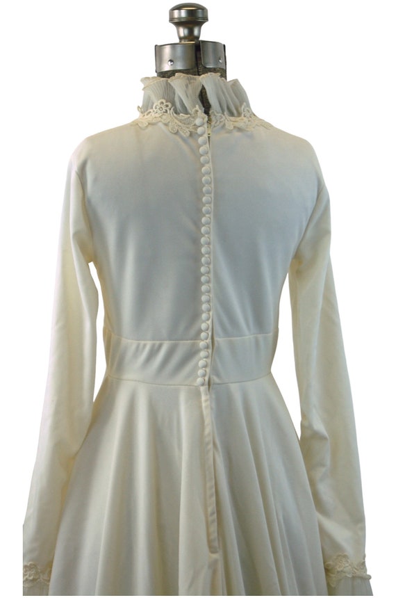 1970s wedding gown dress Edythe Vincent for Alfre… - image 3