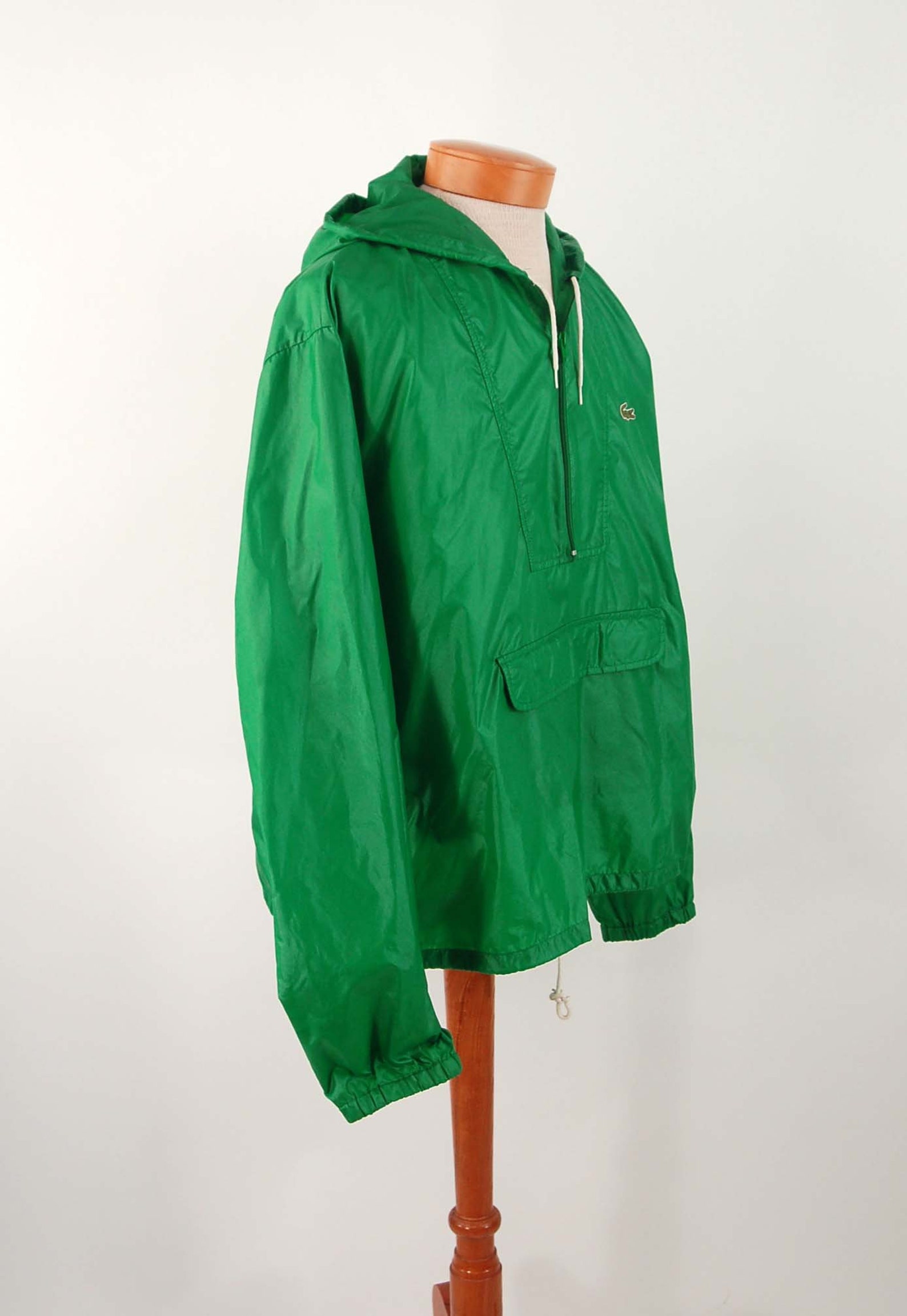 lacoste windbreaker green