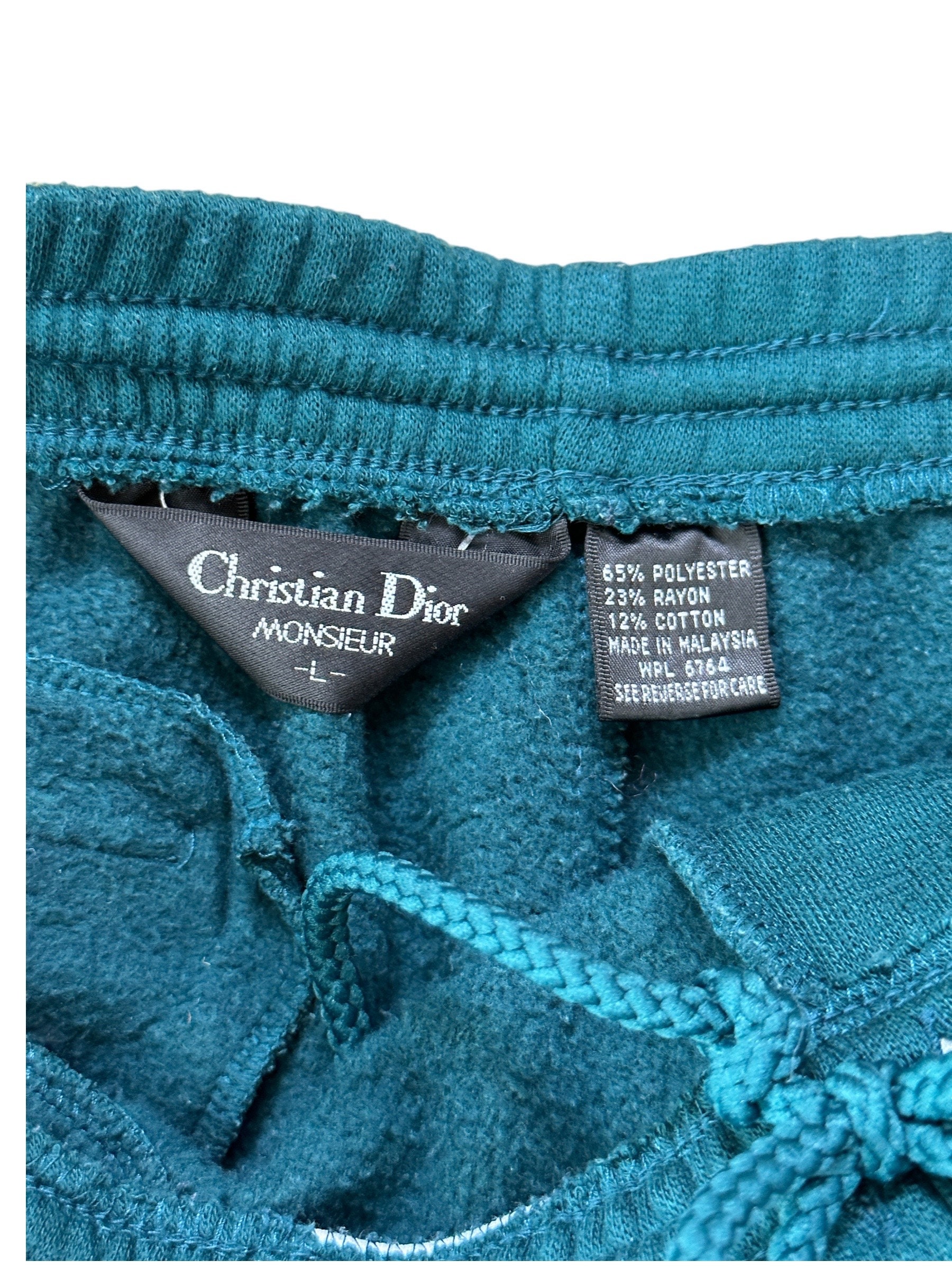 VINTAGE 80's CHRISTIAN DIOR MONSIEUR SPORTS MONOGRAM MENS