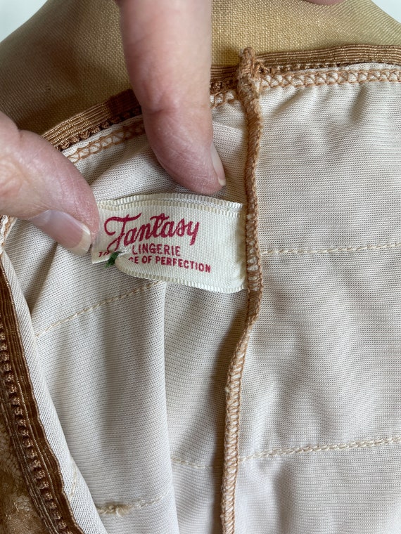 1960s lace half slip in beige Size M Gem