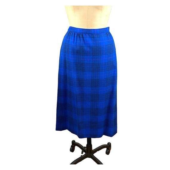 PENDLETON Skirt Blouse Set Vintage 1980s Pink Polka Dot Silk Short Sleeve  Midiskirt 