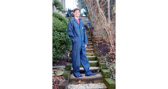Big Mac JC Penney denim coverall overall mechanic