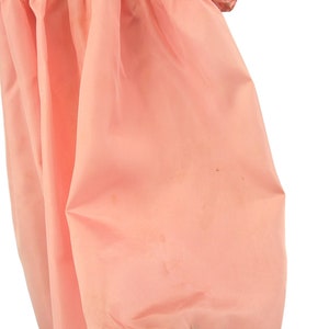 1930s girls dress pink taffeta flower girl dress Easter dress Size 4 image 7