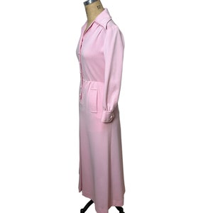 Vintage 1970s maxi dress hostess dress Size M image 4