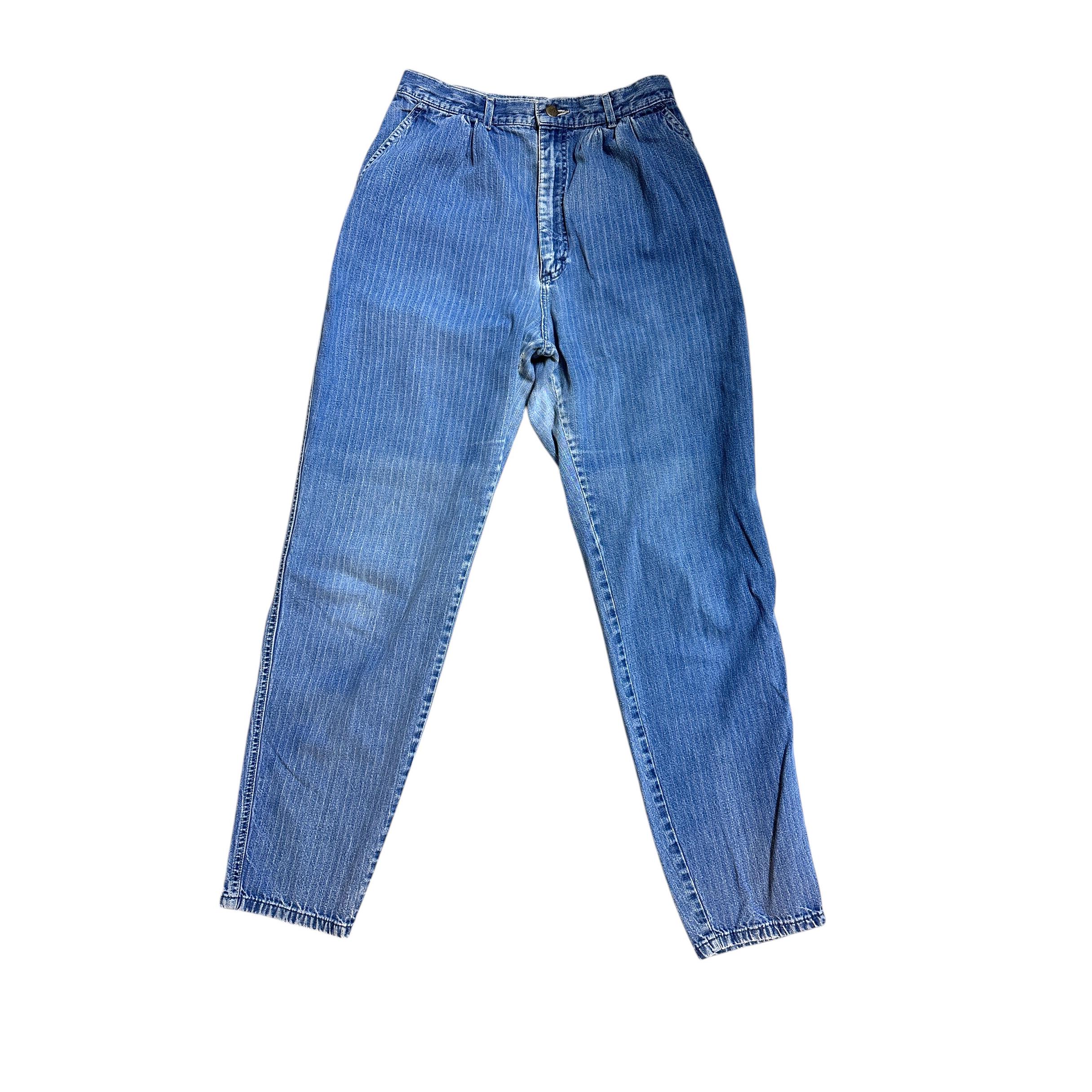 【美品】80's Lee 200 stripe denim pants 80s Lee stripe denim pants | port.