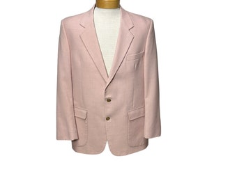 Vintage pink blazer sport coat size 44