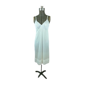 Combinación completa de nailon blanco de Gossard Talla 34