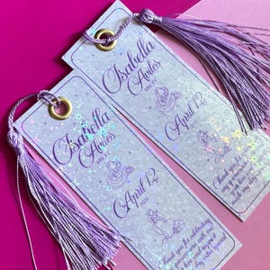 Custom Tangled-Inspired Bookmark | Rapunzel Fairy Tale | Personalized Book Lover Accessory | Perfect for Disney Fans | Quince