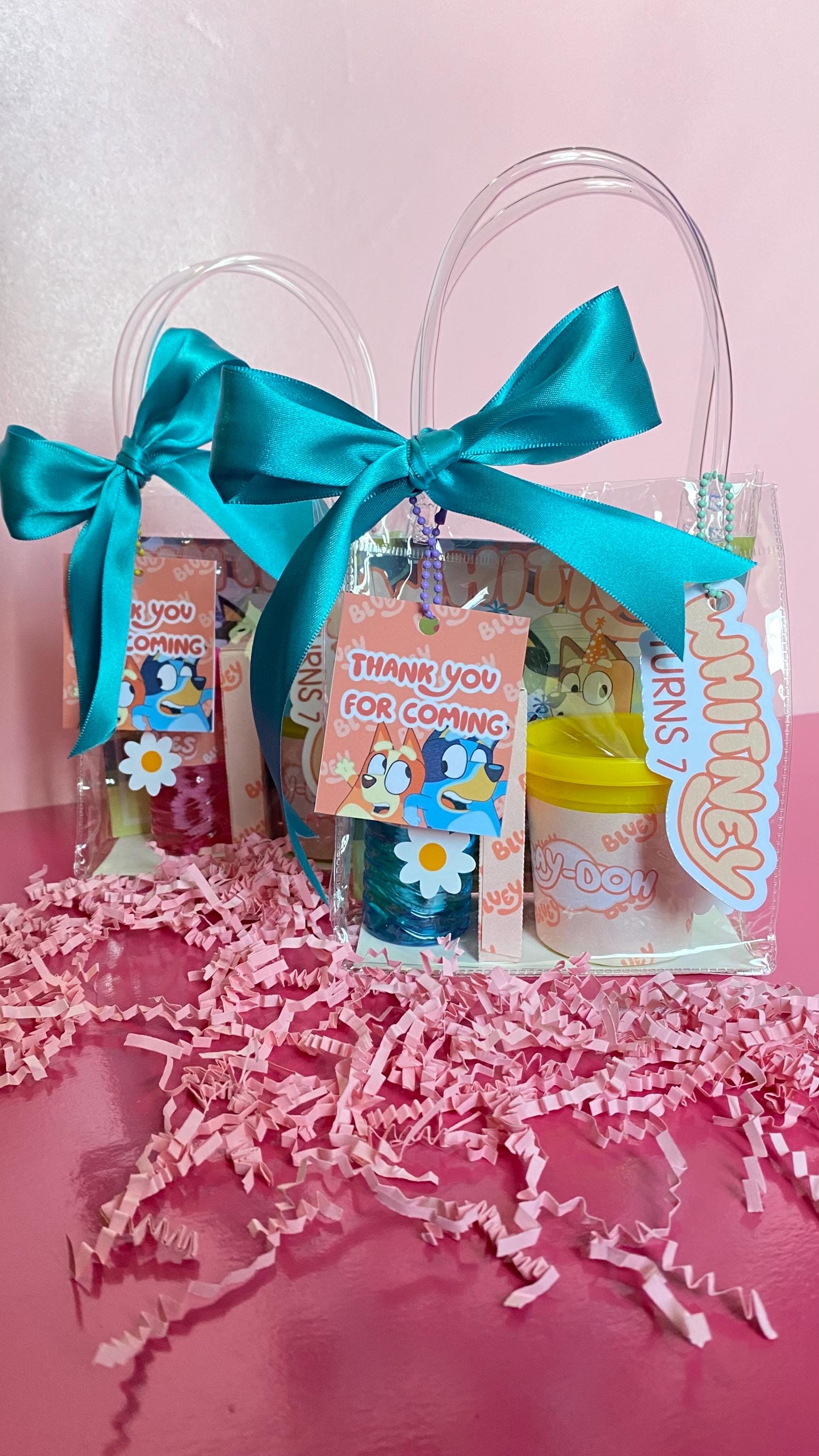 Bluey Goodie Bag: Coloring, Crayons, Bubbles, Playdoh