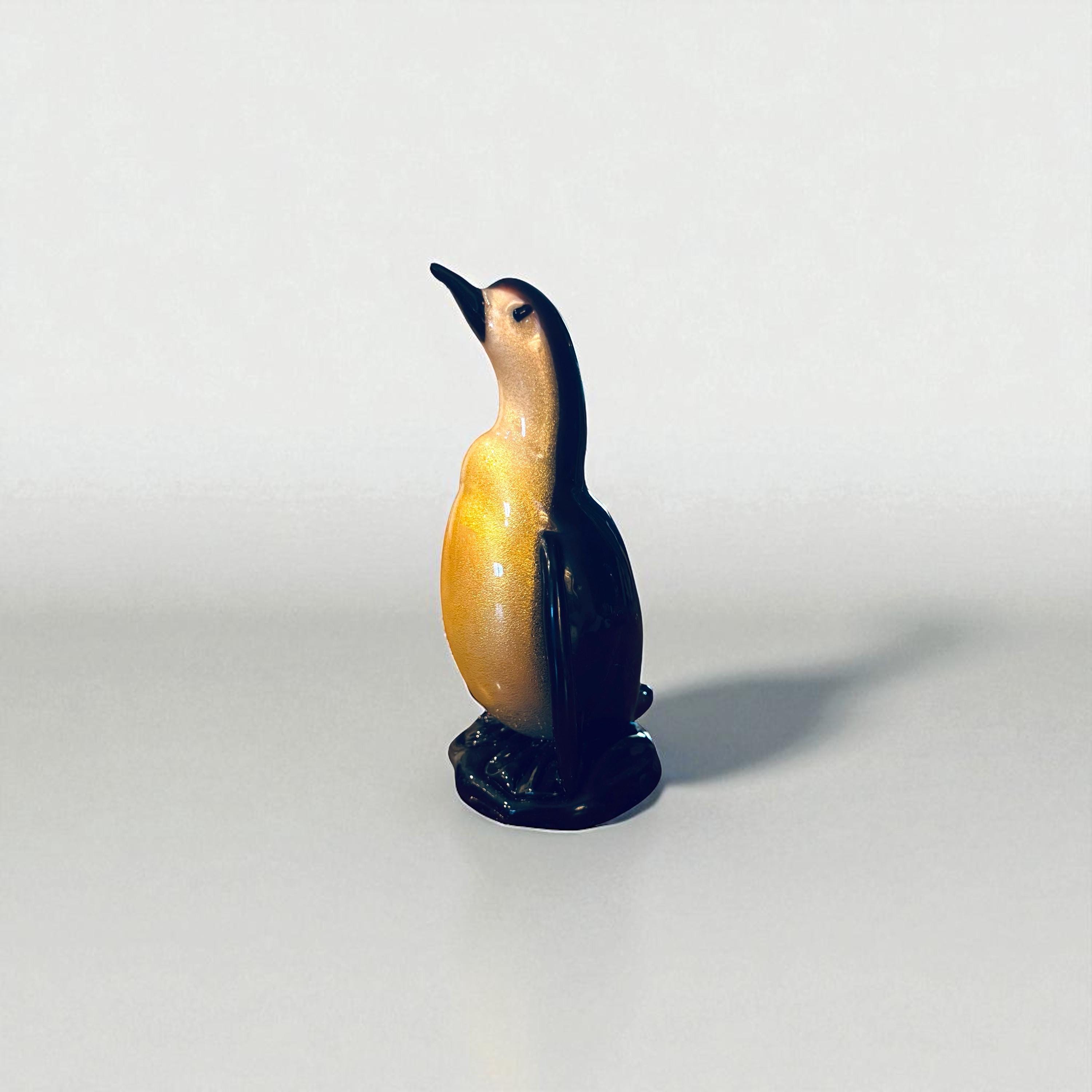 Murano glass penguin - Etsy 日本