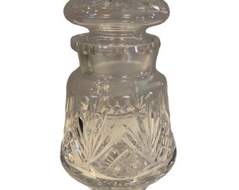 Vintage Waterford Crystal Small Lidded Barrel