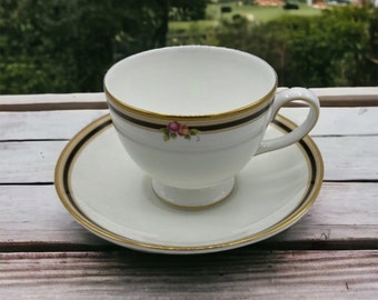 Vintage Wedgwood Clio Cup and Saucer