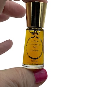 Vintage RARE Mini 1/8 Fl Oz Bottle Perfume LoVue Shaklee Of California Vintage Formula Full Bottle