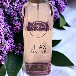 Vintage Yves Rocher Un Matin Au Jardin Purple Lilac Lilas Mauve Eau de Toilette Spray No Box 60 70 Full 3.3 Oz