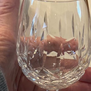 Vintage Waterford Lismore Small Brandy Snifters Glass 2 pcs