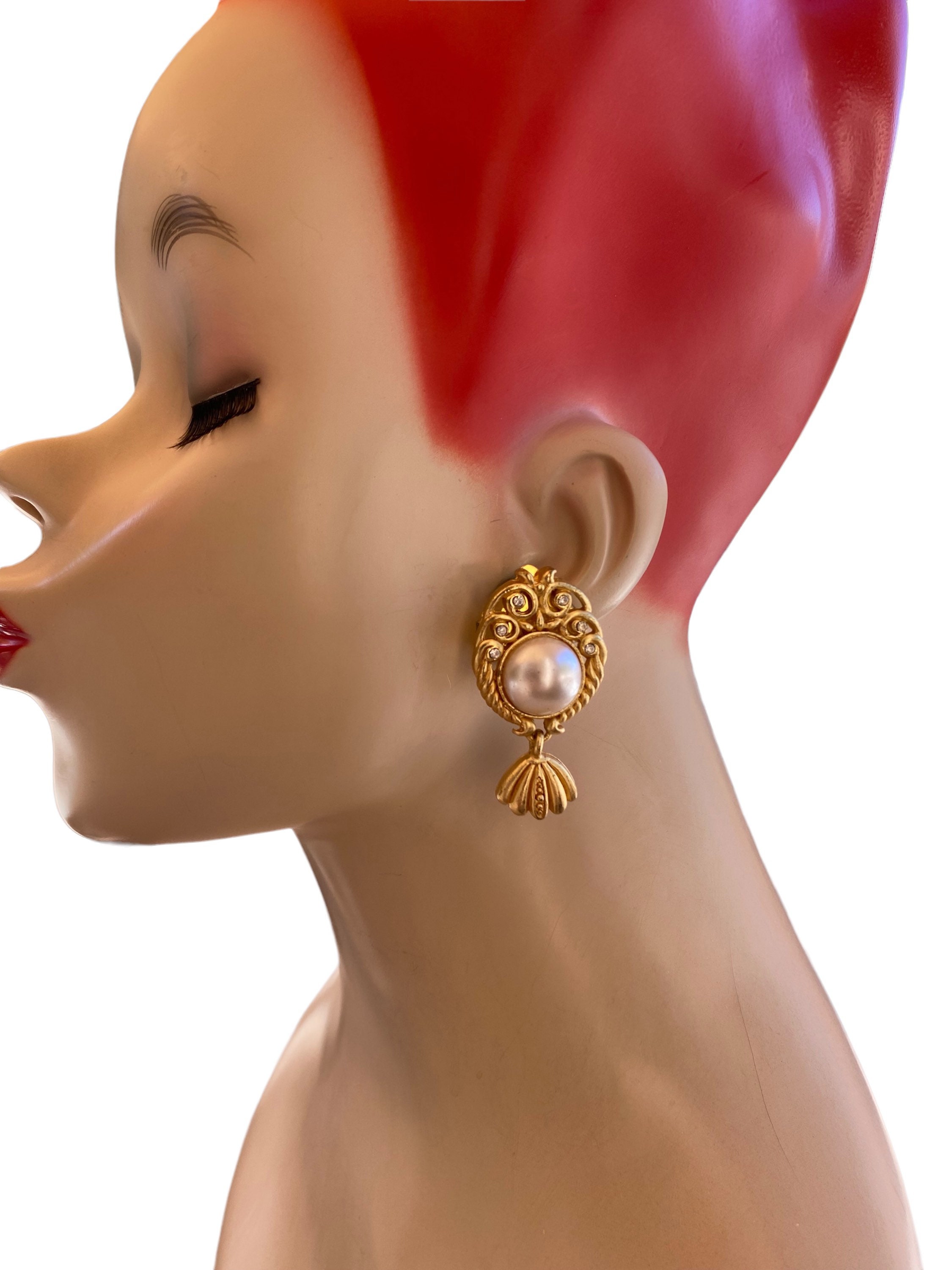 Pierre Bex - Clips d'oreilles baroque #65325-02