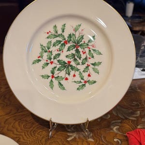 Lenox holly salad plates - Etsy 日本