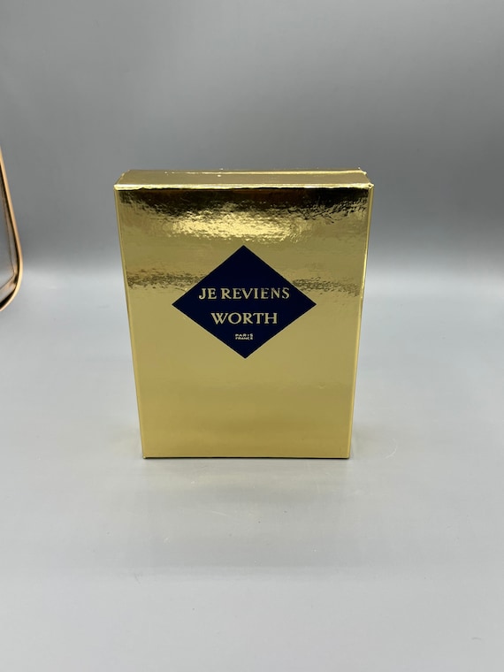 Vintage JE Reviens Worth Lalique 2 Oz Eau De Cologne 1/8 Oz