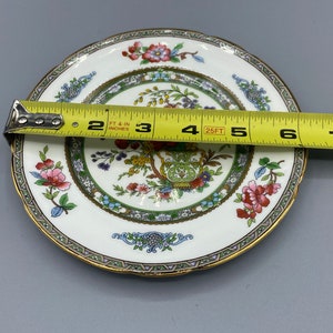 Vintage Paragon China Tree of Kashmir Scalloped Edge 6” Bread and Butter Plate