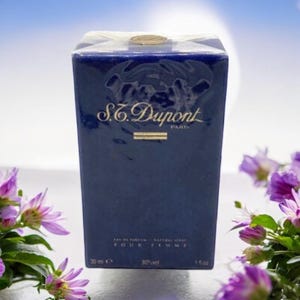 Vintage S. T. Dupont Pour Femme Edp Eau de Parfum Spray 30ml 1 oz Made in France Sealed