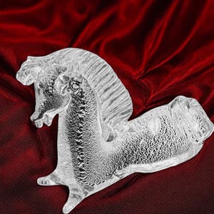 Murano venetian glass horse - Etsy 日本