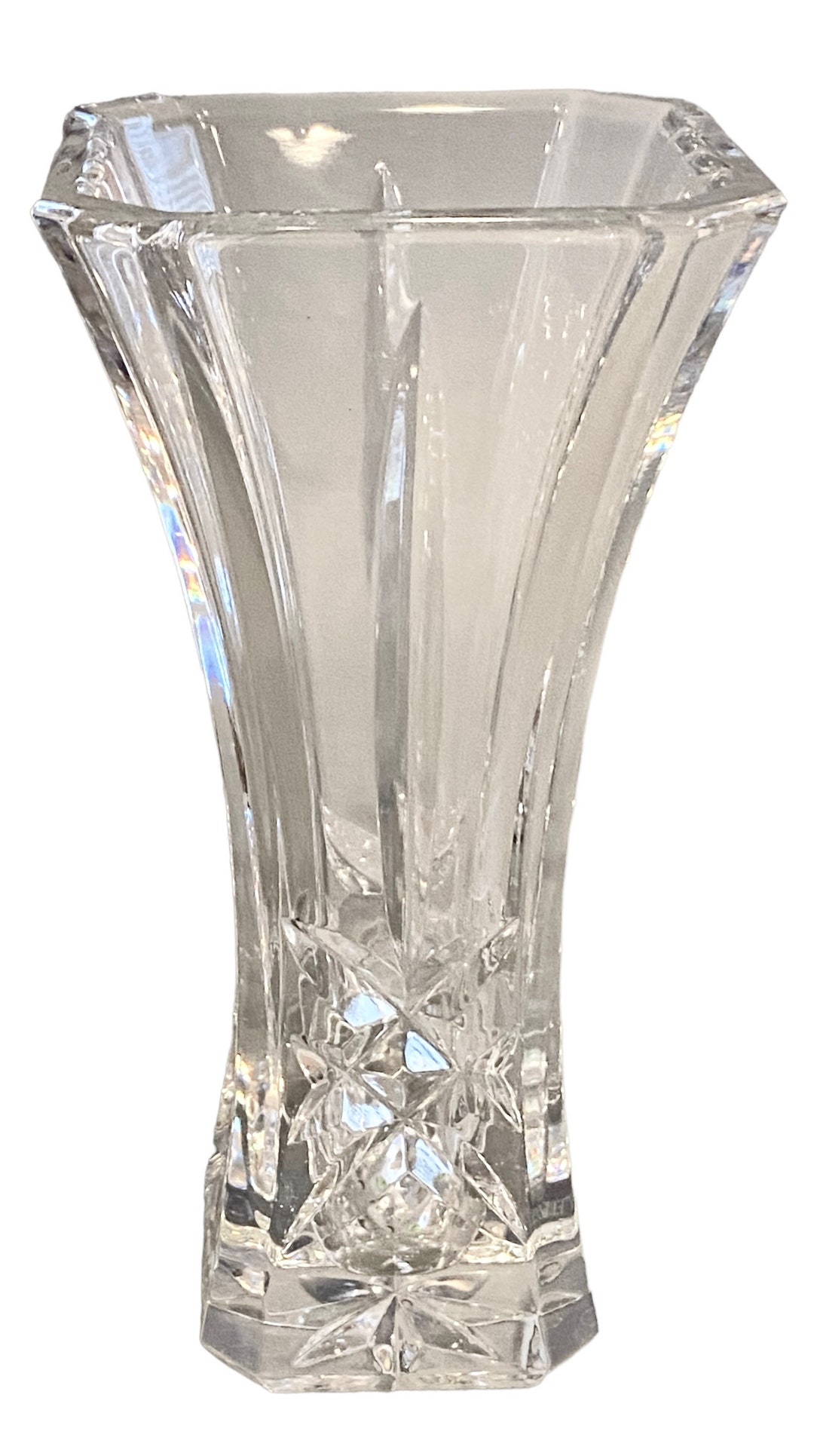 Vintage Waterford Crystal Giftology 6 Flower Vase Etsy