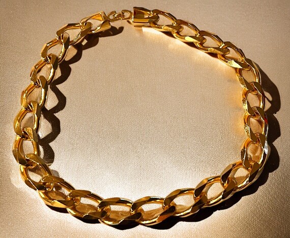 Dior cuban link choker discount