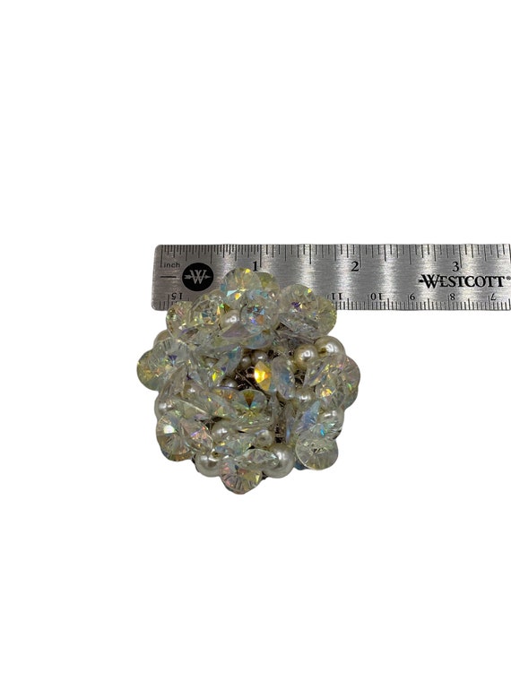 Vintage Vendome Silver Plated  Swarovski Crystal … - image 2
