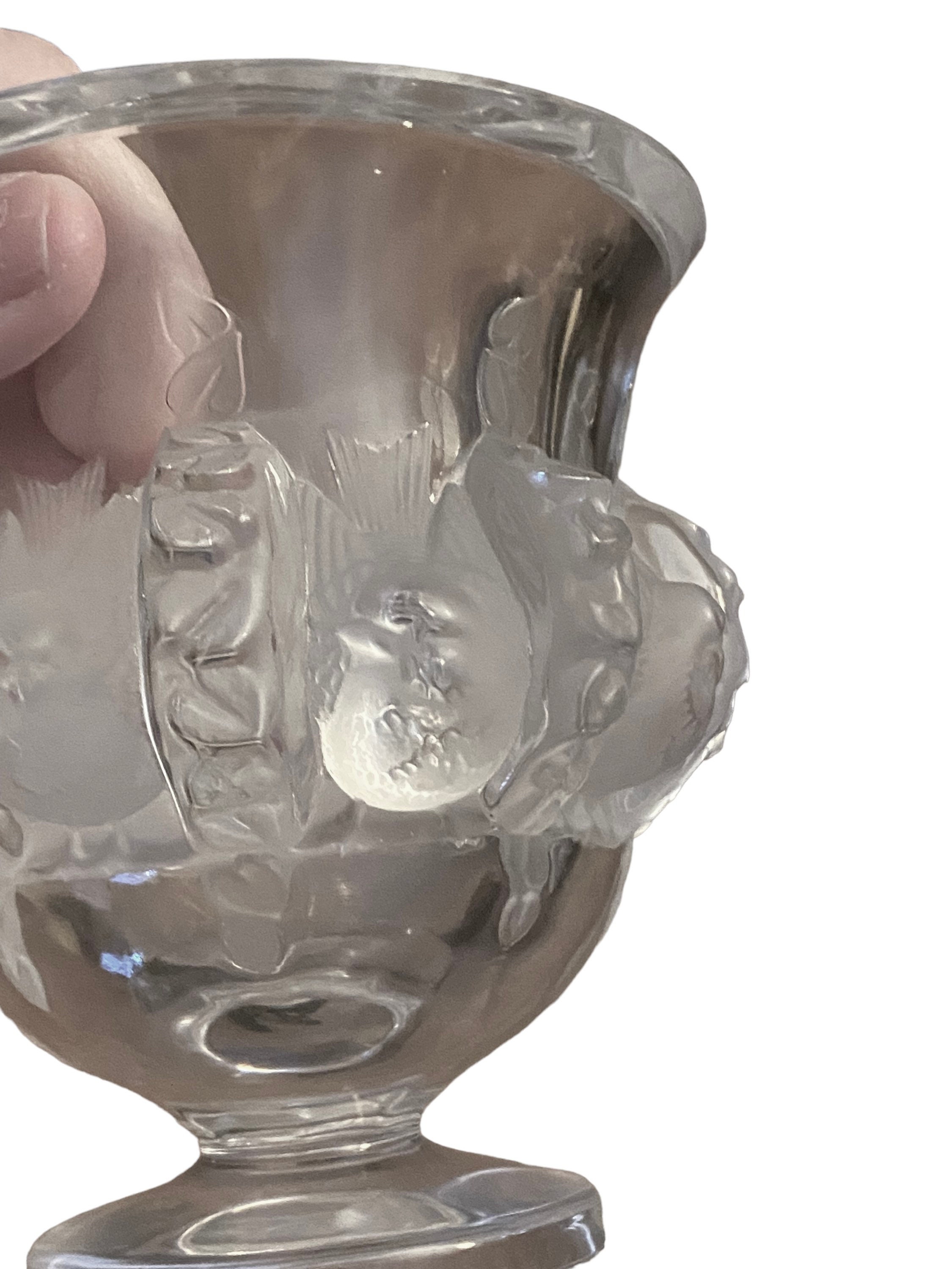 Lalique Crystal Bird Vase - Etsy Lalique Crystal Bird Vase - Etsy