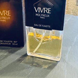 Vintage Molyneux Vivre 30ml EDT Eau de Toilette Spray with Box