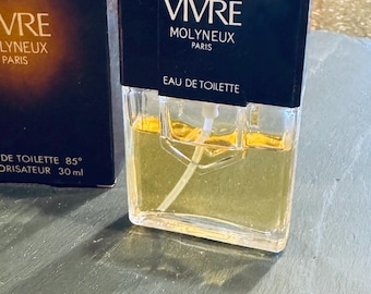 Vintage Molyneux Vivre 30ml EDT Eau De Toilette Spray With Box - Etsy