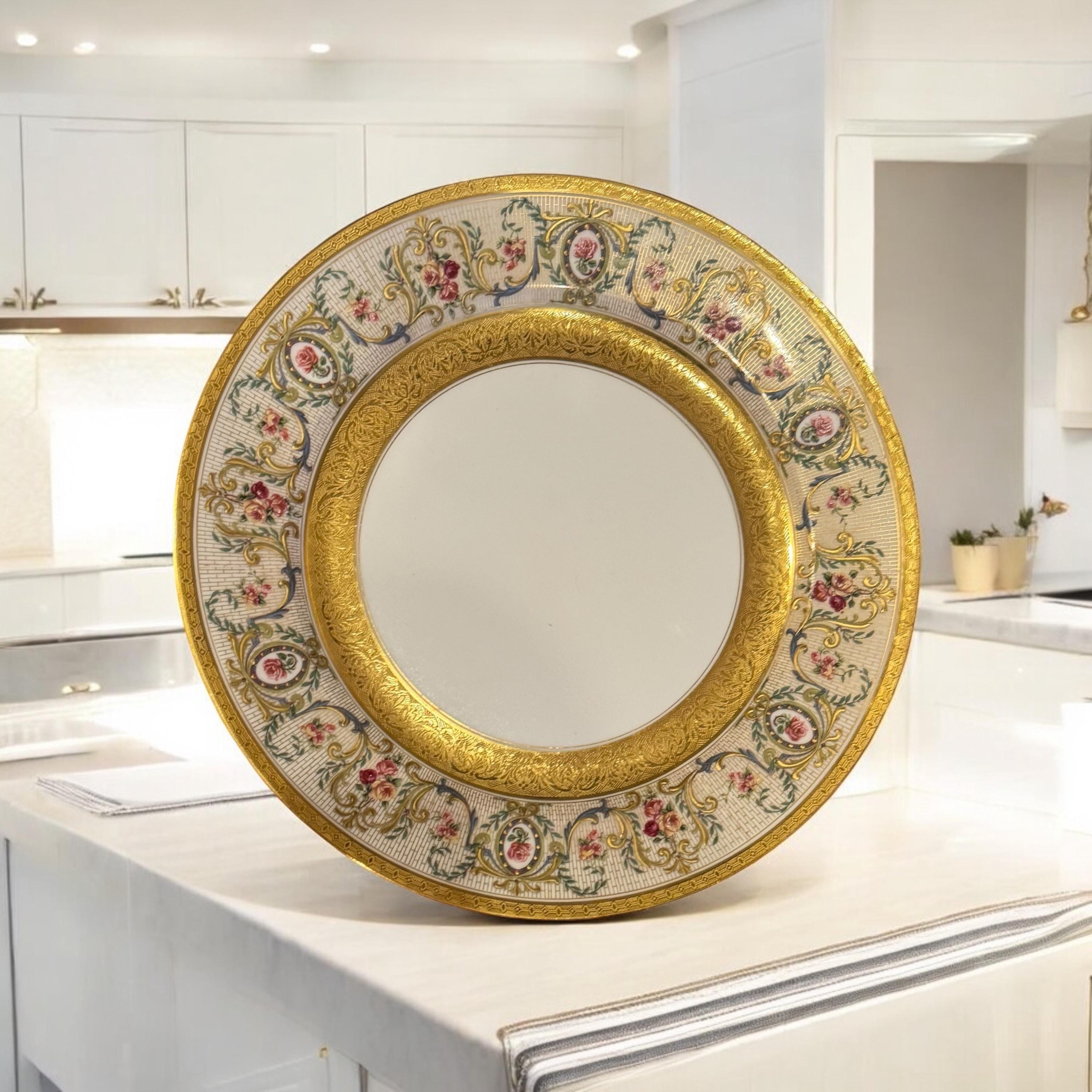 フランスアンティーク リモージュ シャルルアレンフェルト ディナー