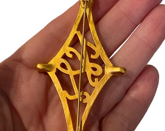 希少 美品 カール・ラガーフェルド フェイクパール ジョウロモチーフ