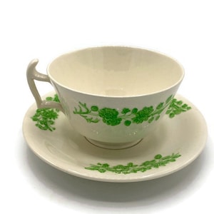 Vintage Copeland Spode Shamrock Tea Cup and Saucer