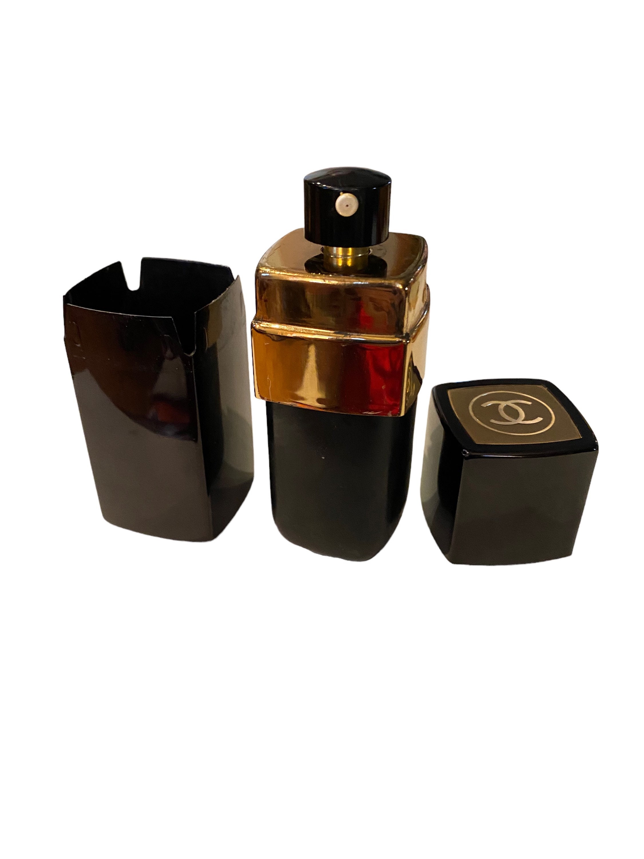 Vintage Chanel No 5 Perfume Eau de Toilette 1.5 Oz Aluminum Spray Case  Refill