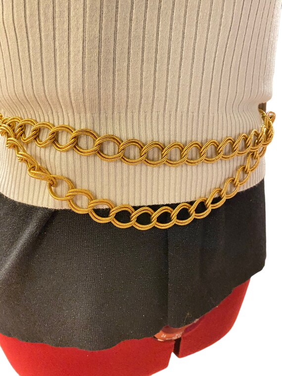 1980’s ST.John CHAIN BELT Stunning ST. JOHN Vintage 1980 main image 4