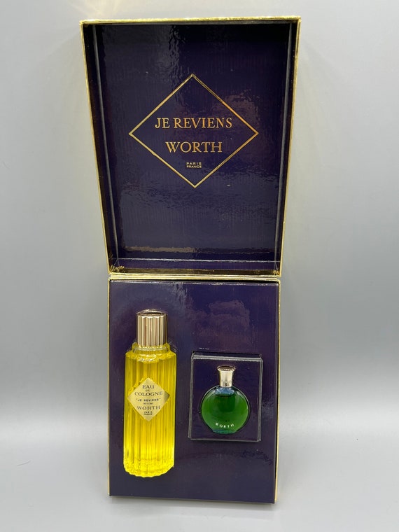 Buy Vintage JE Reviens Worth Lalique 2 Oz Eau De Cologne 1 8 Oz