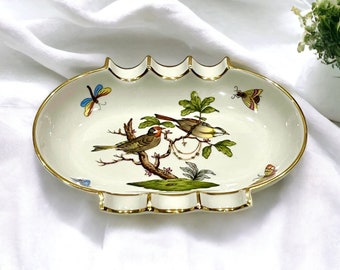 ヴィンテージ ヘレンド ハンガリー ロスチャイルド バード 灰皿 希少な