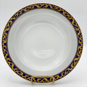 Vintage Rosenthal Doria Rimmed Soup Bowl