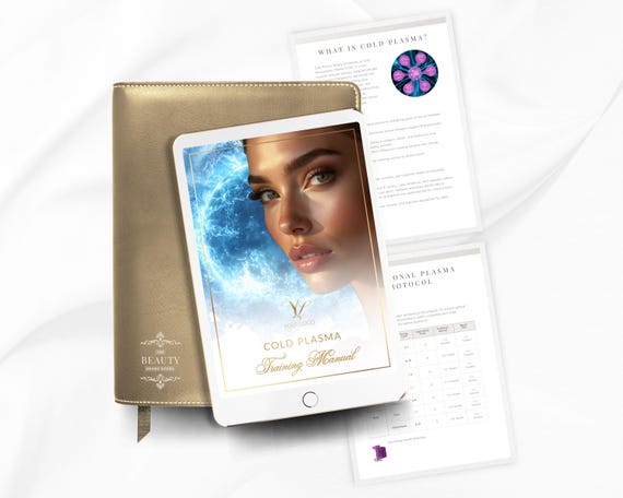 Cold Plasma Training Manual | Editable Canva Template (Digital Download)