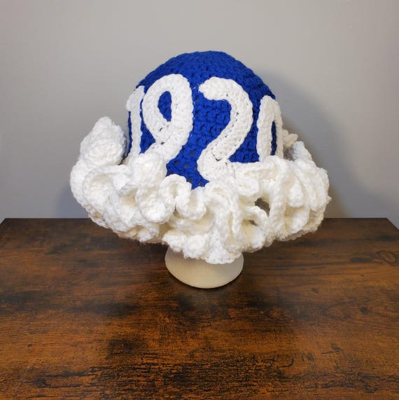 1920 Ruffle Hat 1920 Ruffle Bucket Hat - Etsy main image 2