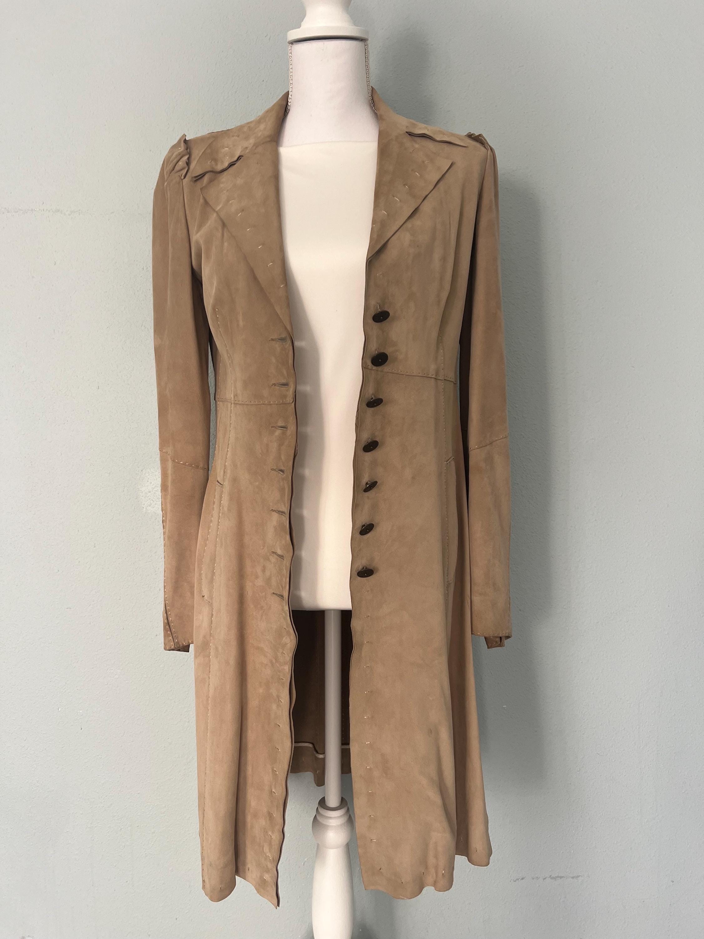 New With Tags Elie Tahari Suede Waistcoat S