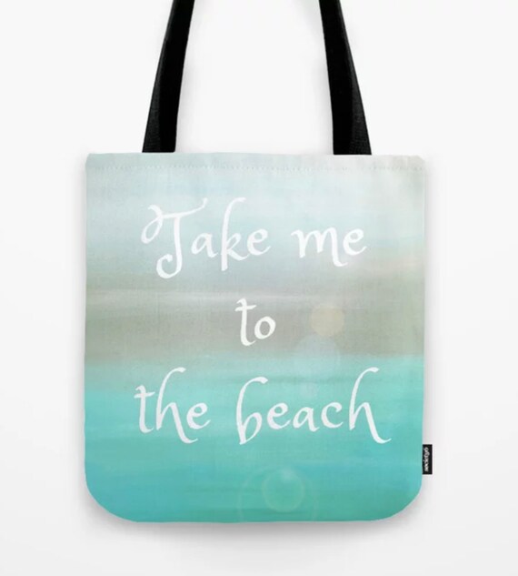 etsy beach tote