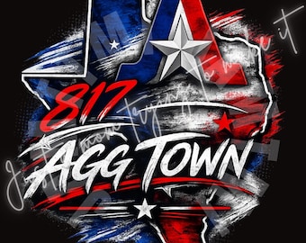 AGGTOWN 817 PNG w/transparent background DTF/Sublimation print ready