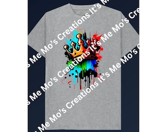 Graffiti Crown Design, urban Hip Hop graphic, King Crown Artwork, colorful Crown, King Crown,