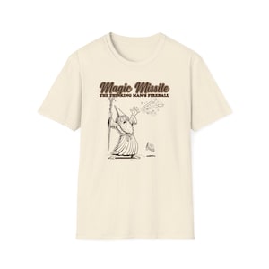 Magic Missile T-Shirt: Funny DnD Wizard RPG Gift