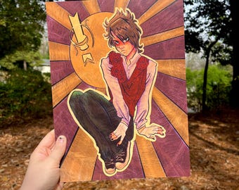 Rose Vest Ryan - 9x12 Print
