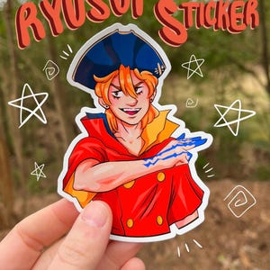 Greedy Bisexual Pirate Sticker - Ryusui