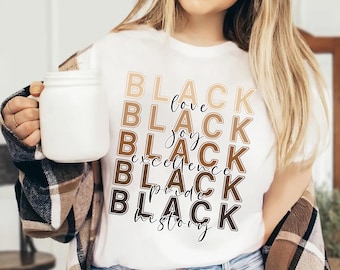 Black History Month PNG, Sublimation Design (Digital Download)
