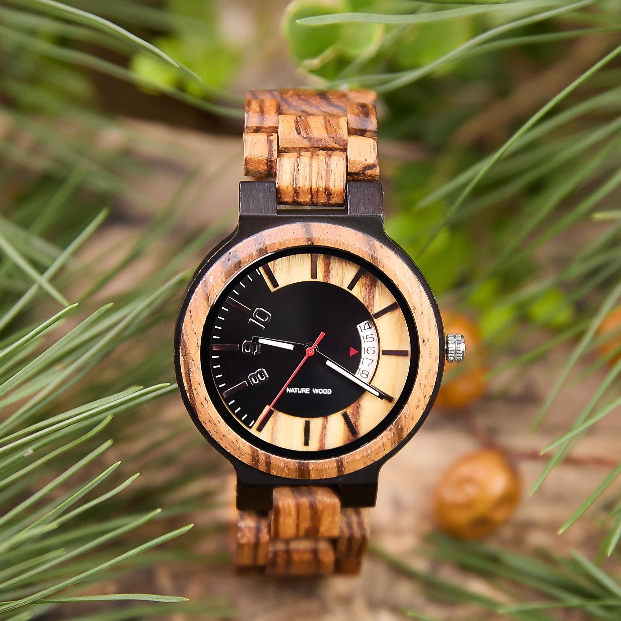 Reloj de pulsera de madera personalizado: reloj artesanal, regalo